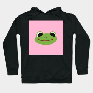 frog (pink) Hoodie